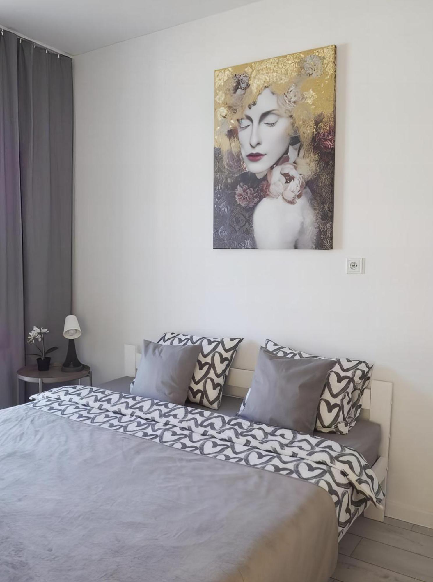 77 Wiktoryn Studio Apartment วอร์ซอ ภายนอก รูปภาพ